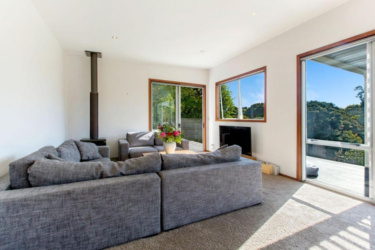 Oneroa Karaka Sanctuary With Spa Pool By Waiheke Unlimited חדר תמונה