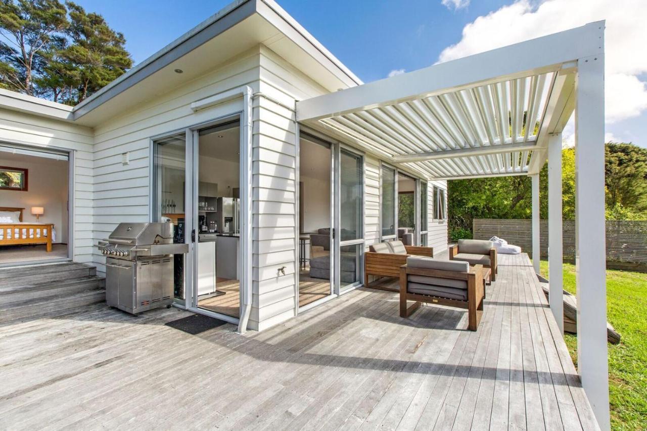 Oneroa Karaka Sanctuary With Spa Pool By Waiheke Unlimited חדר תמונה